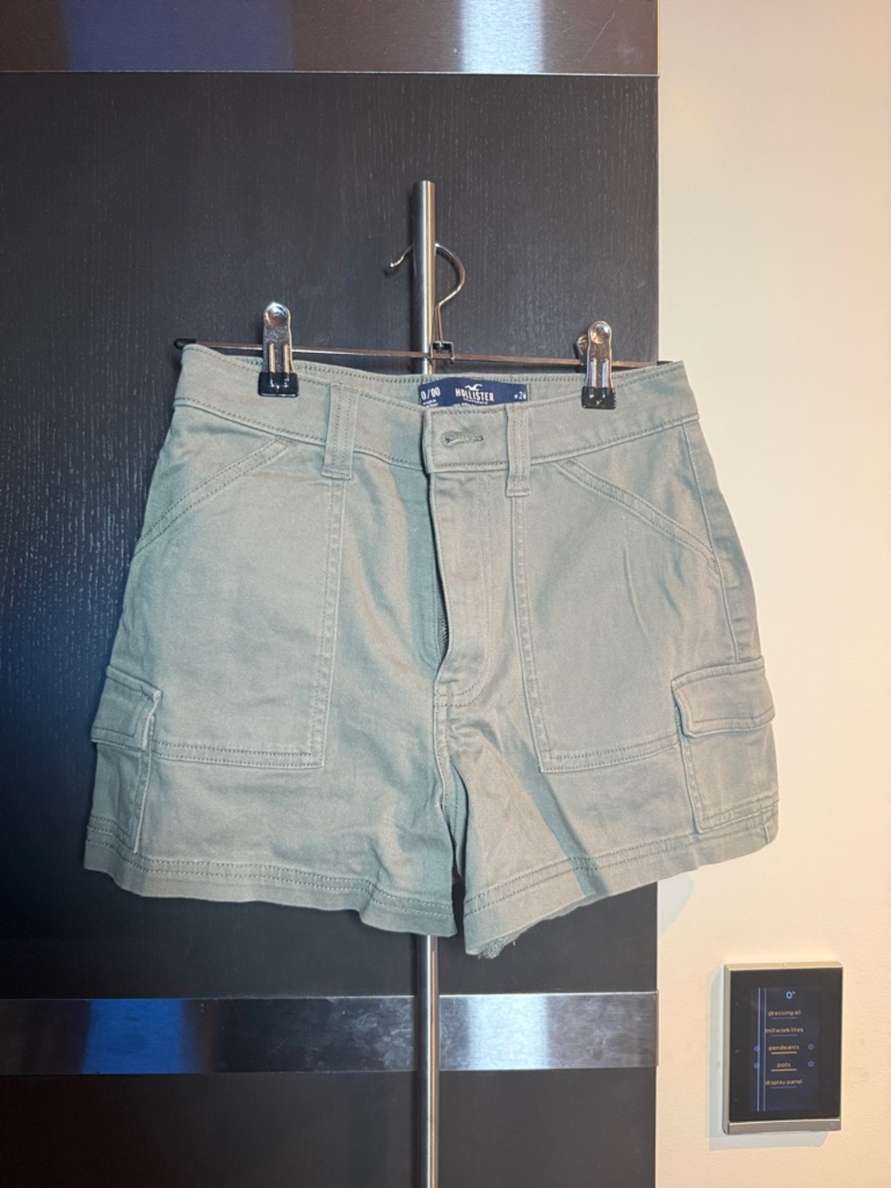 Hollister Olive Green Cargo Shorts - Women's